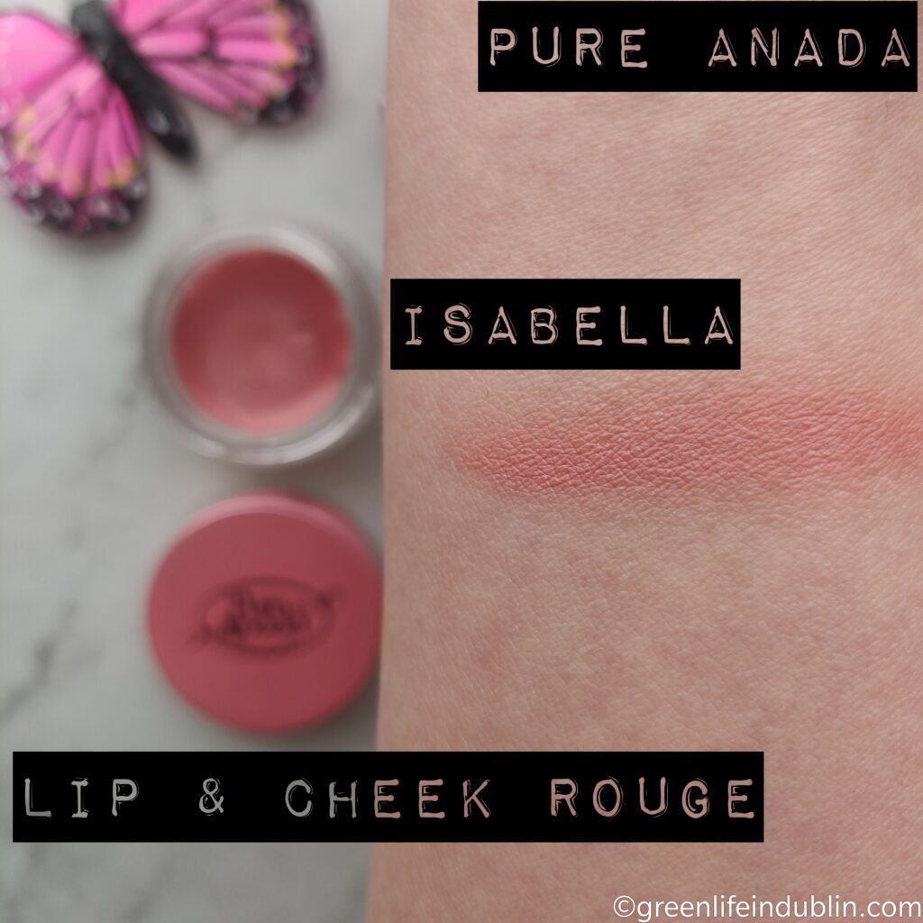 Pure Anada Lip & Cheek rouge in Isabella swatch