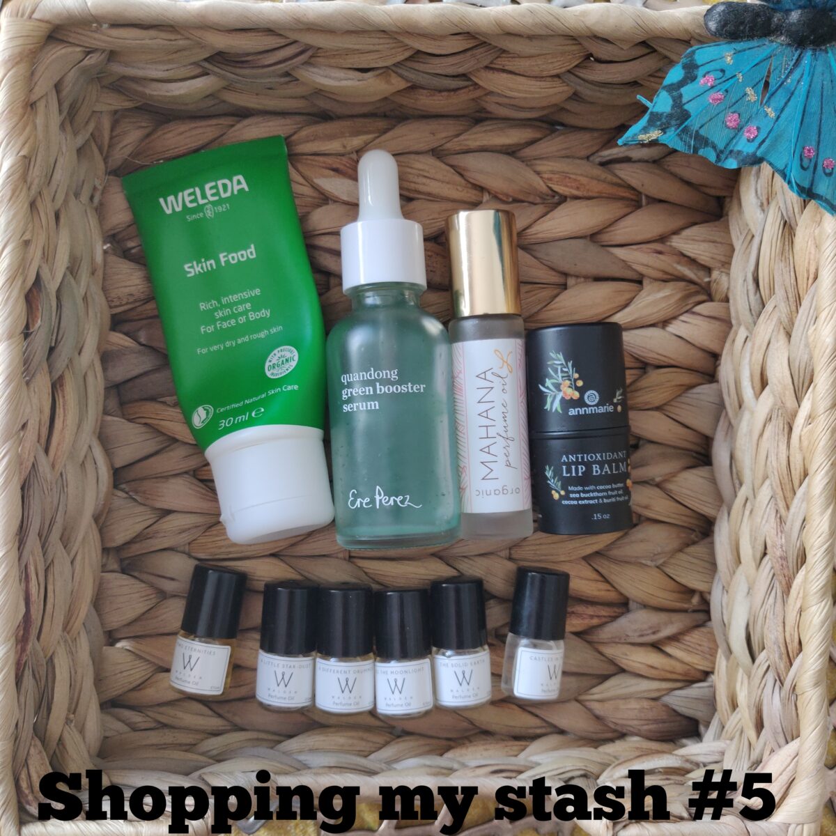 Shopping My Stash #5 – Natural & Organic Beauty