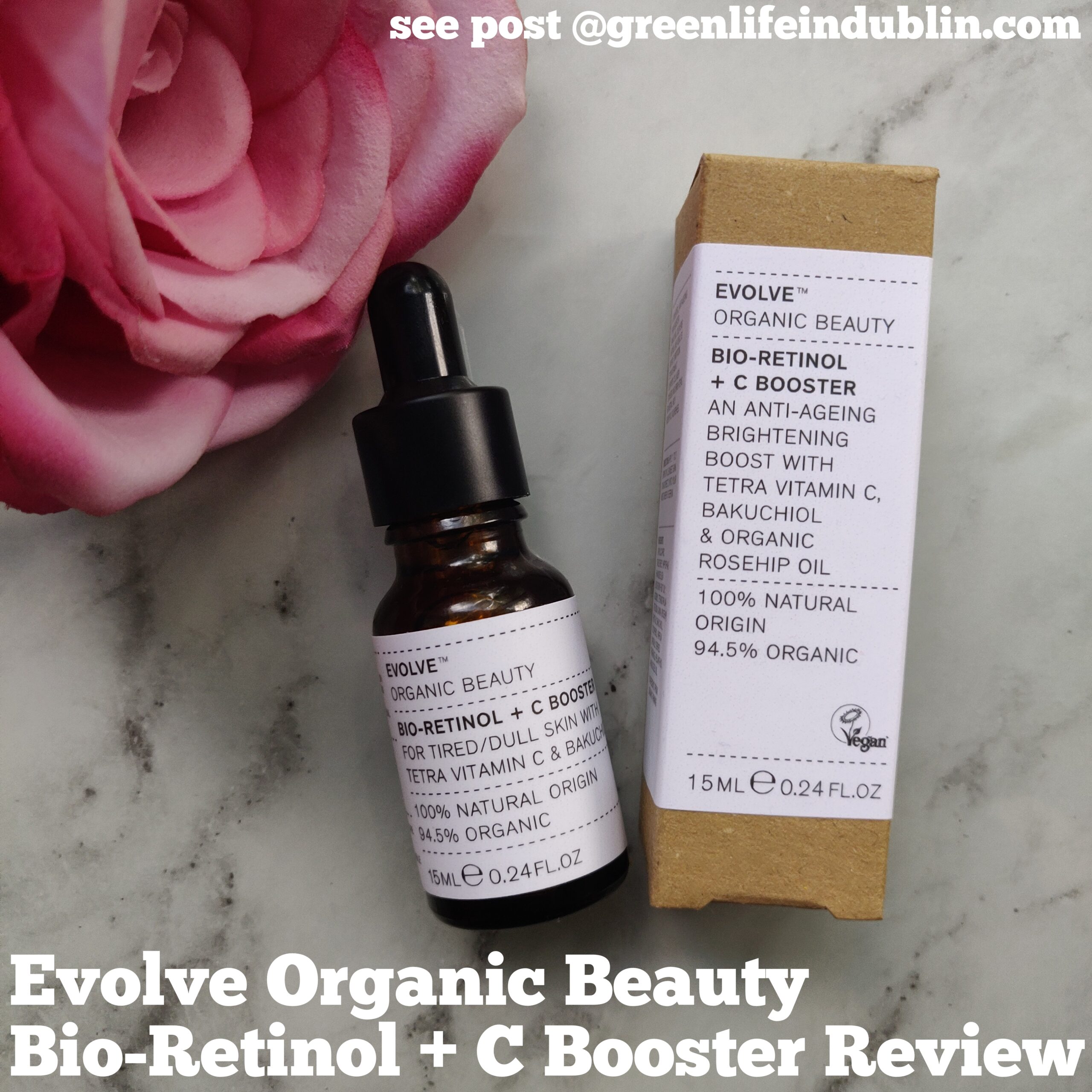 Evolve Organic Beauty Bio Retinol + C Skin Booster Review