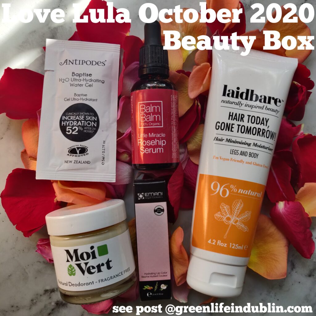 Love Lula Beauty Box October 2020