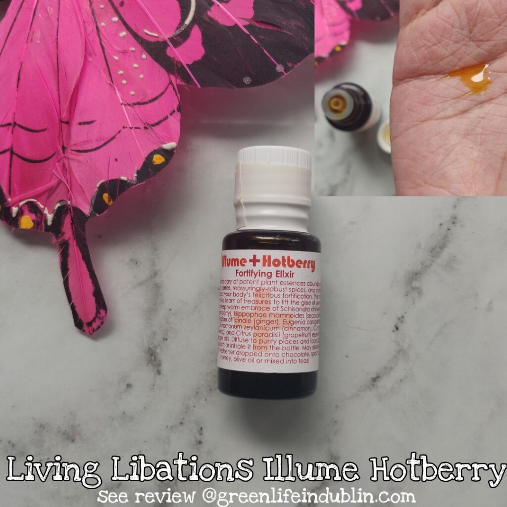 Living Libations Illume Hotberry review - Green Life In Dublin