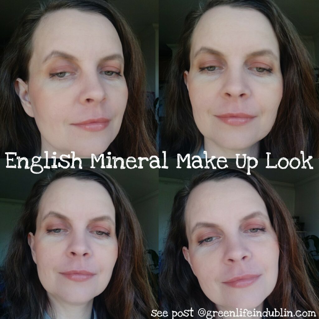 English Mineral Make Up Look & Review