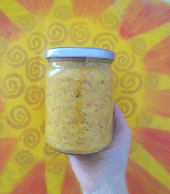 Anti-flu bomb with turmeric, garlic and ginger