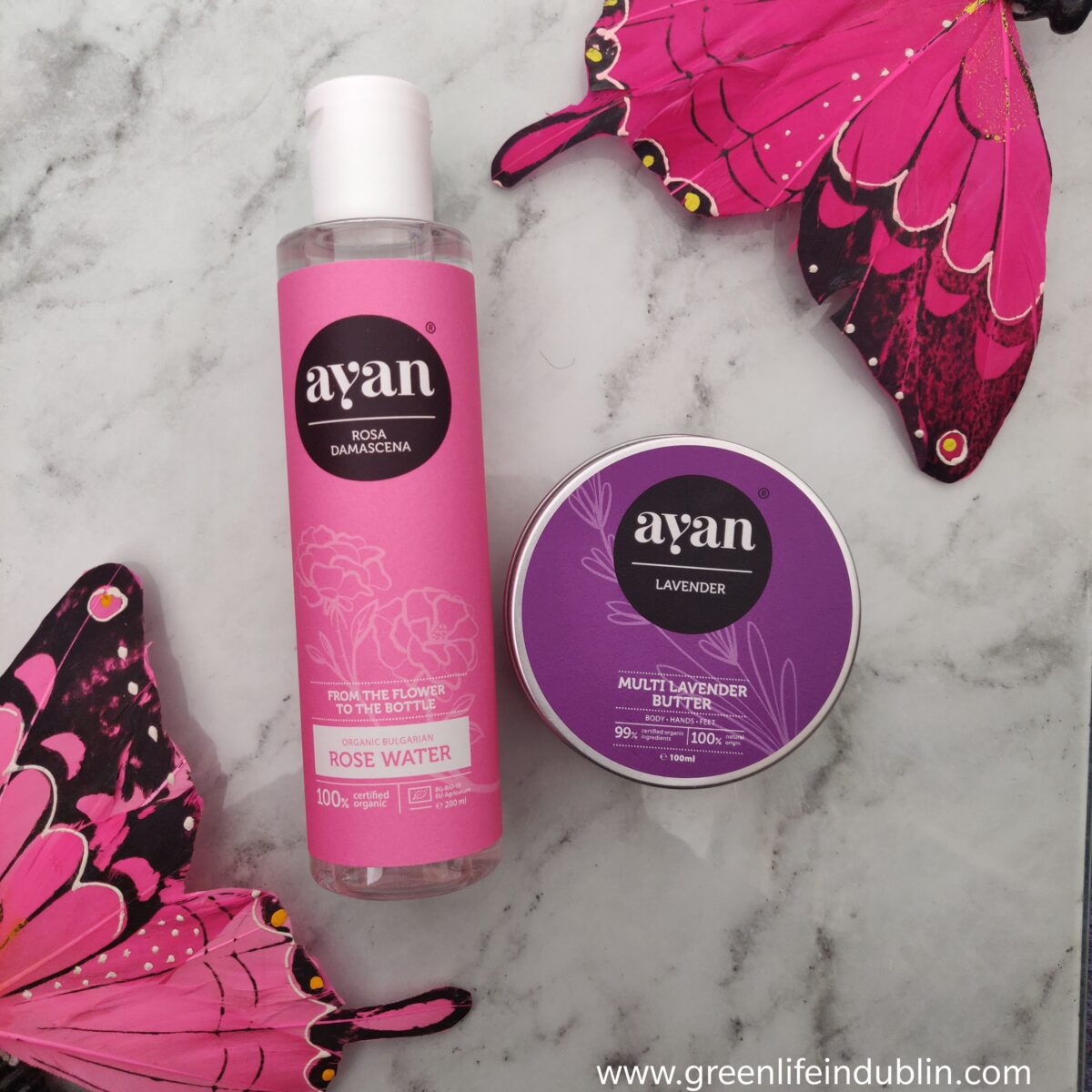 Ayan Review – Body Butter & Organic Rose Water [AD]