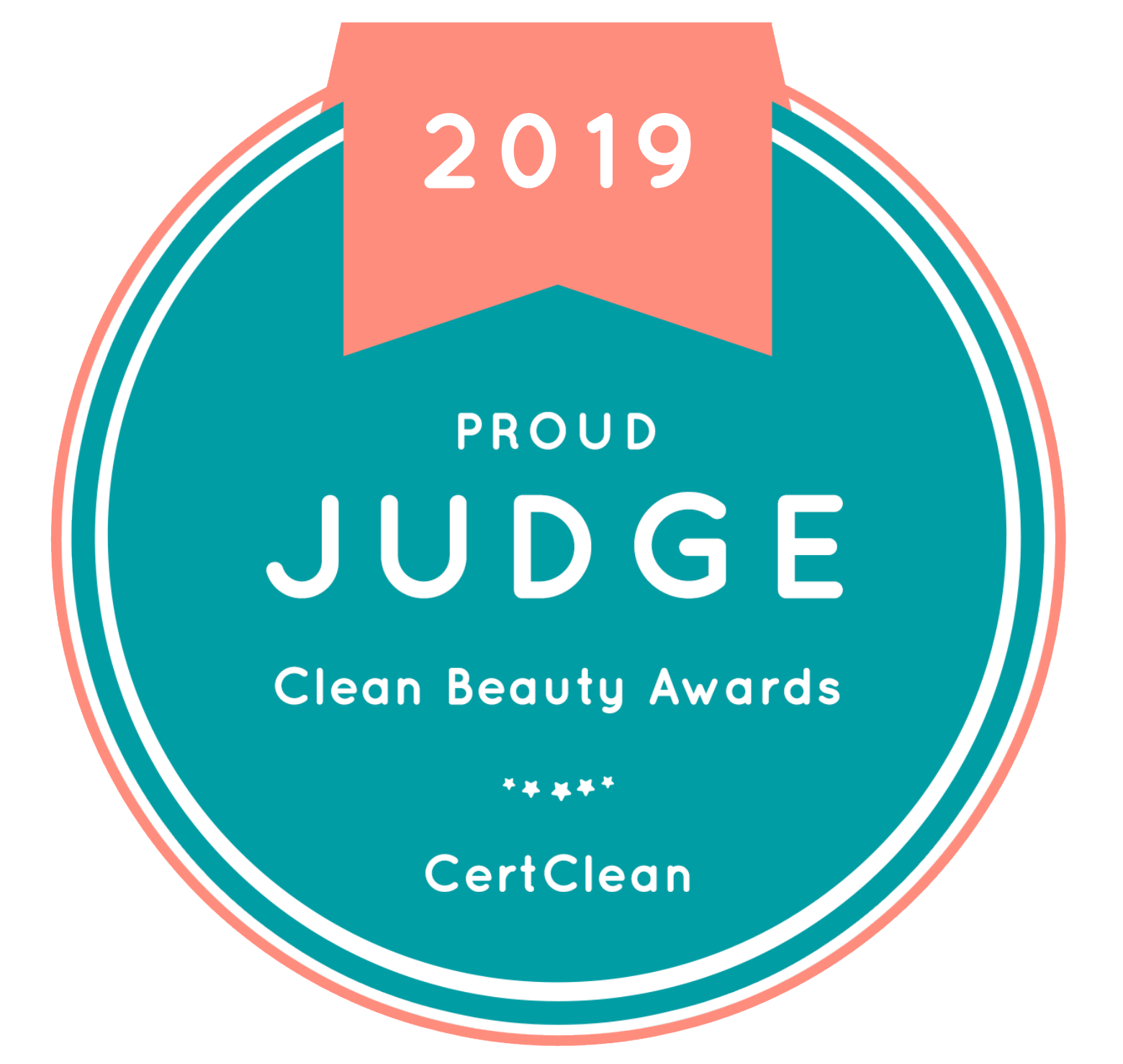 Proud Judge of Cert Clean Clean Beauty Awards for the second year in the row