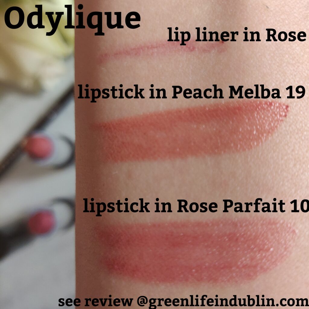 Odylique lipsticks & lipliner