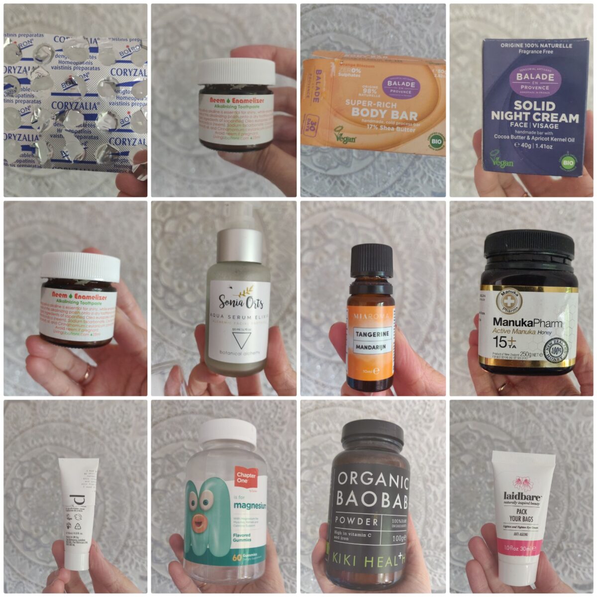 Natural Empties April 21 – Collab w Natural Beauty With Baby