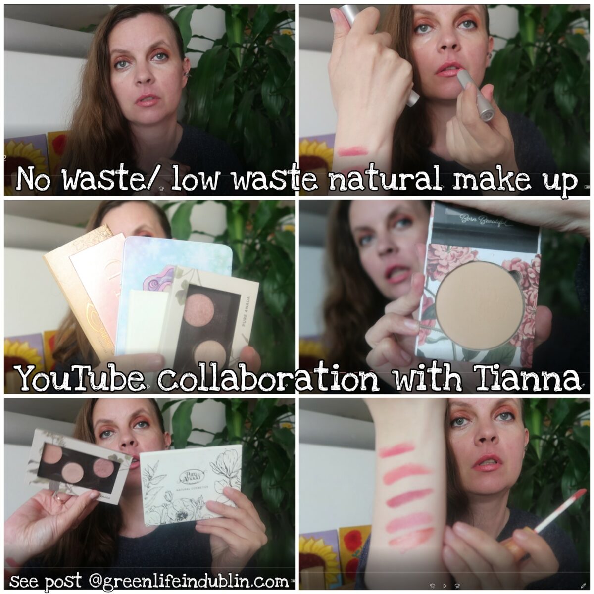 Zero Waste/ Low Waste Natural Make Up Faves – Youtube Collab with Tianna