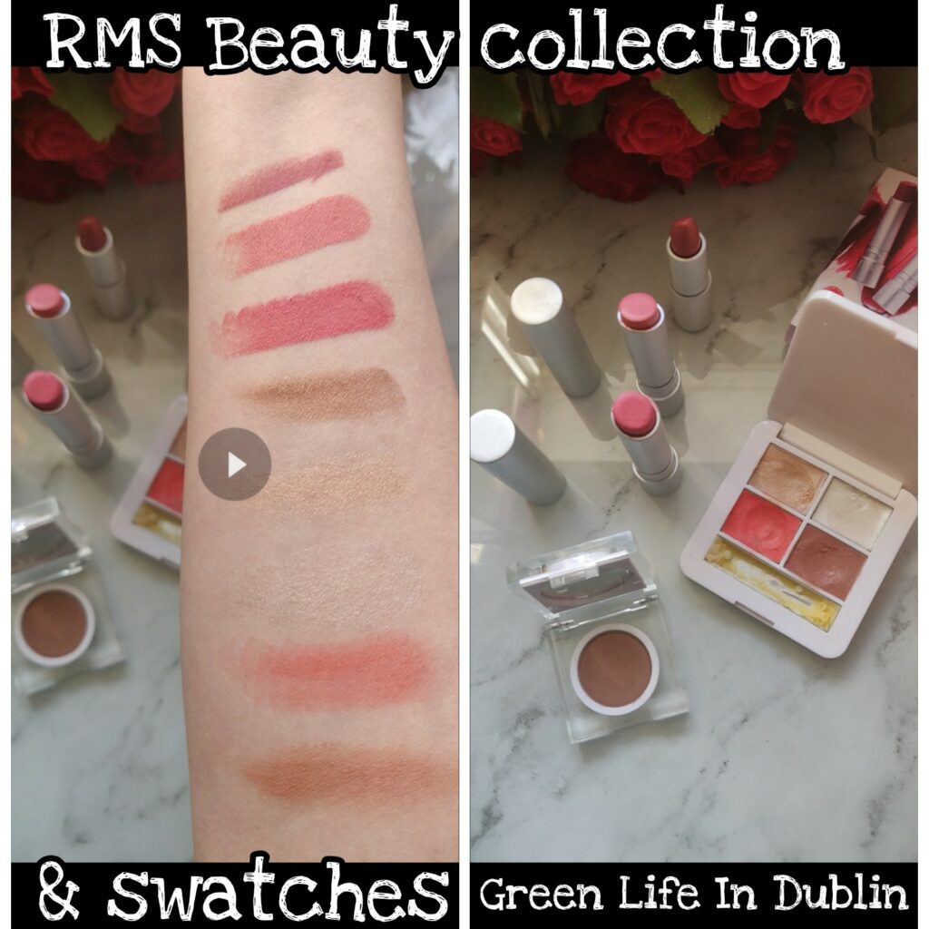 RMS Beauty collection and swatches - Green Life In Dublin