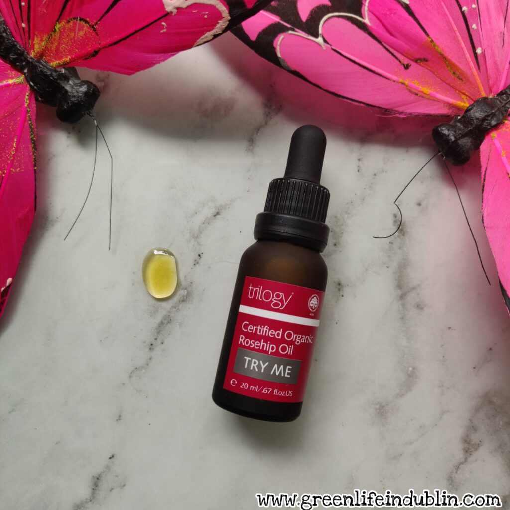 Trilogy Certified Organic Rosehip Oil Review - Green Life In Dublin