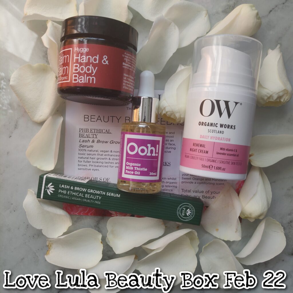 Love Lula Beauty Box February 2022