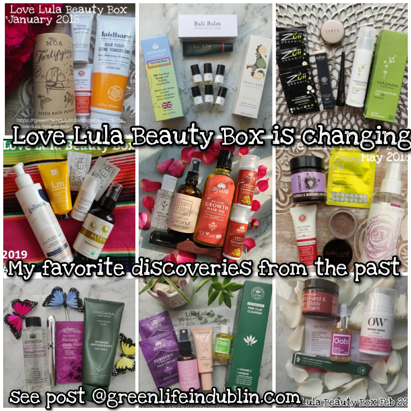 Love Lula Beauty Box is changing & my favourite discoveries from it - Green Life In Dublin