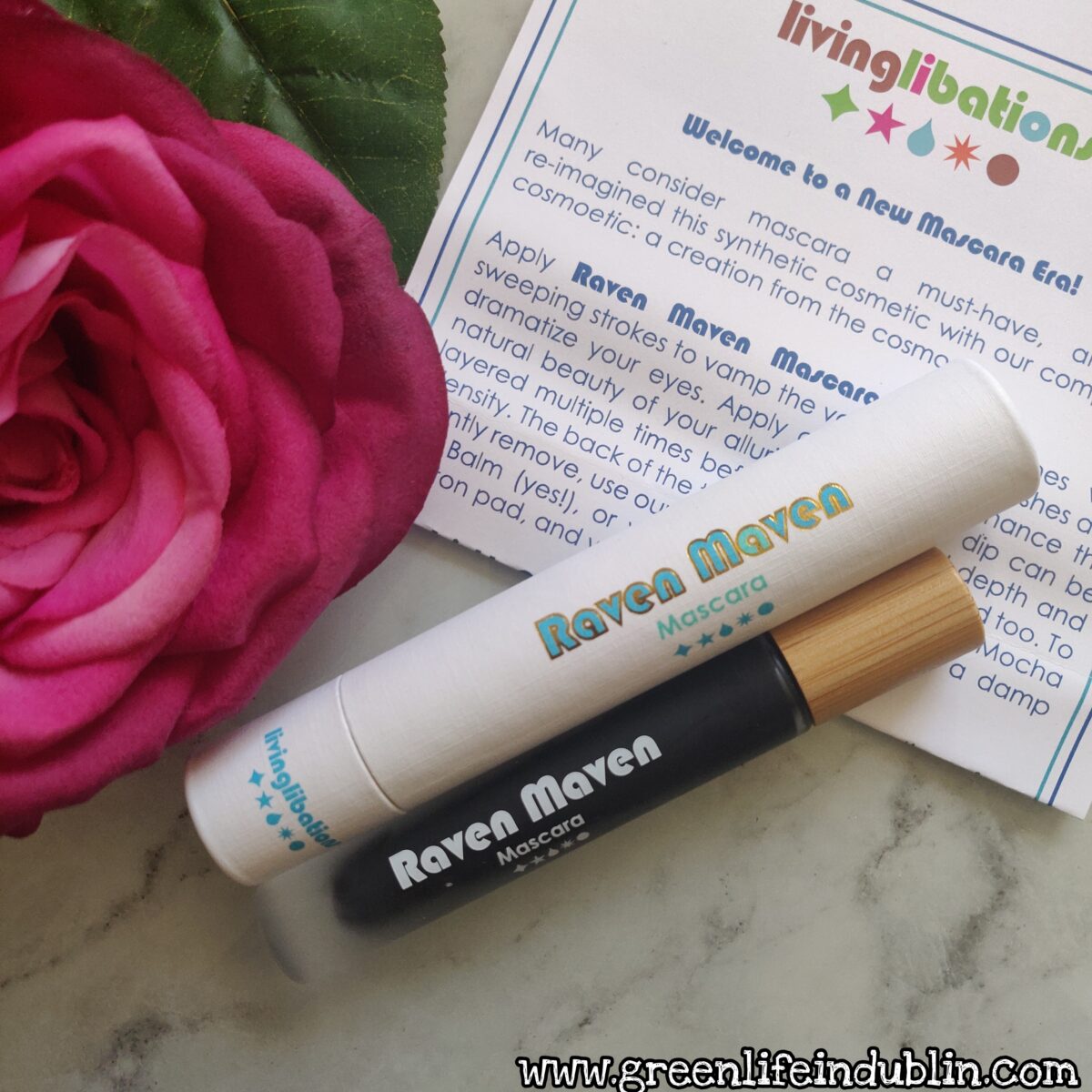 Living Libations Raven Maven Mascara first impressions review – Green Life In Dublin